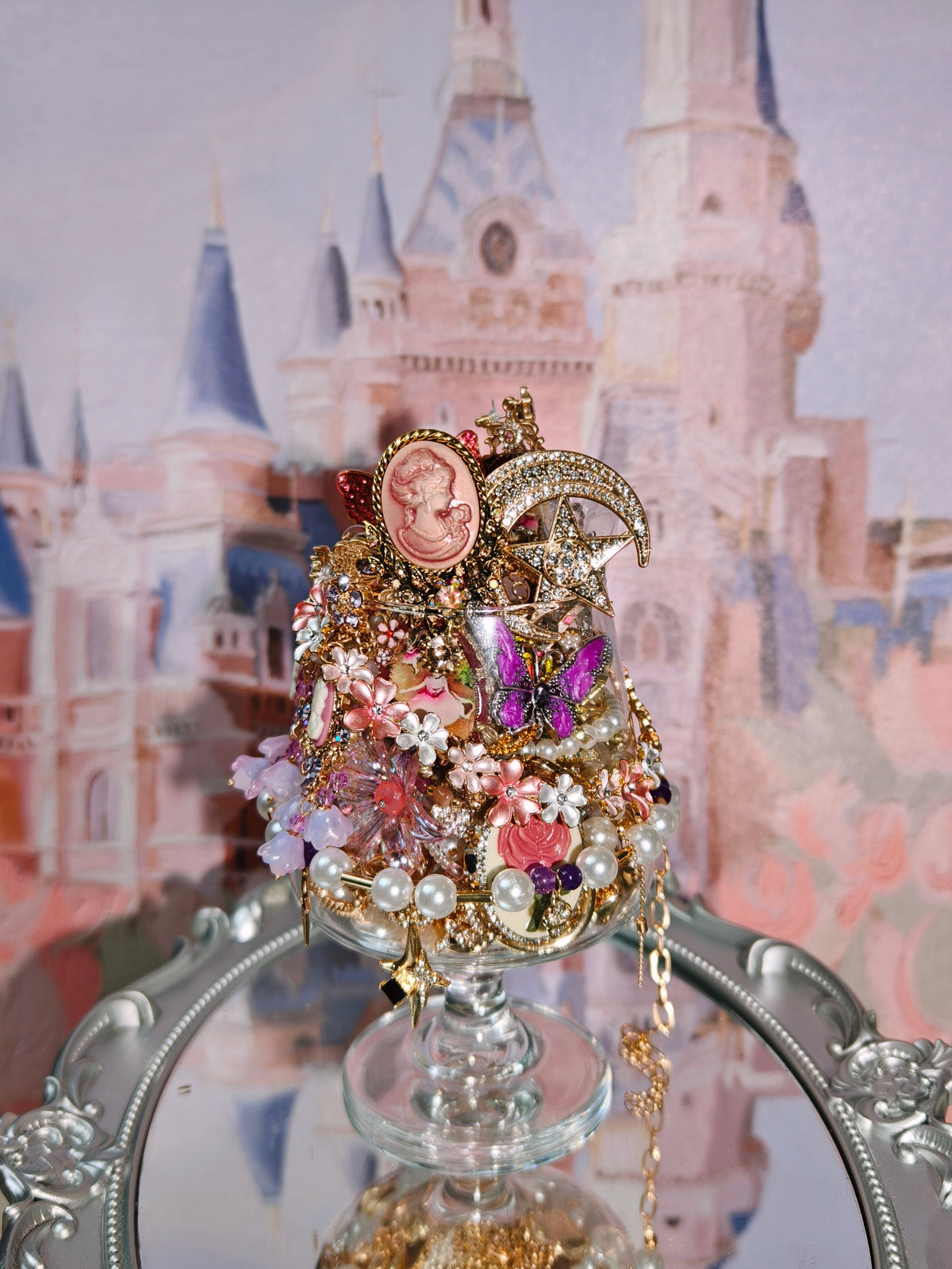 Blush Rose Cameo | Mystery Jewelry Jar 68264(45 pcs)