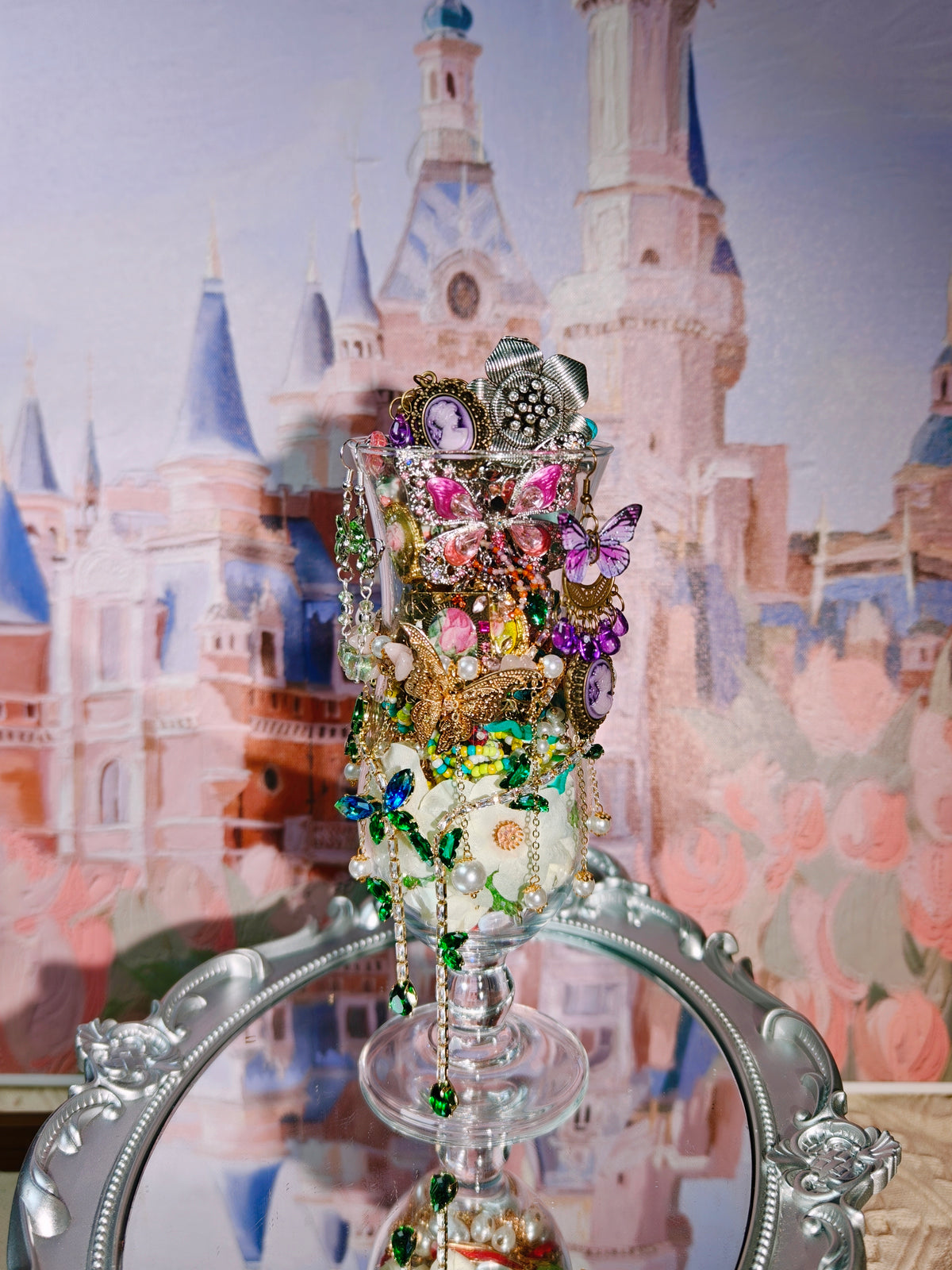 Vintage Butterfly Garden | Mystery Jewelry Jar 68272(35 pcs)