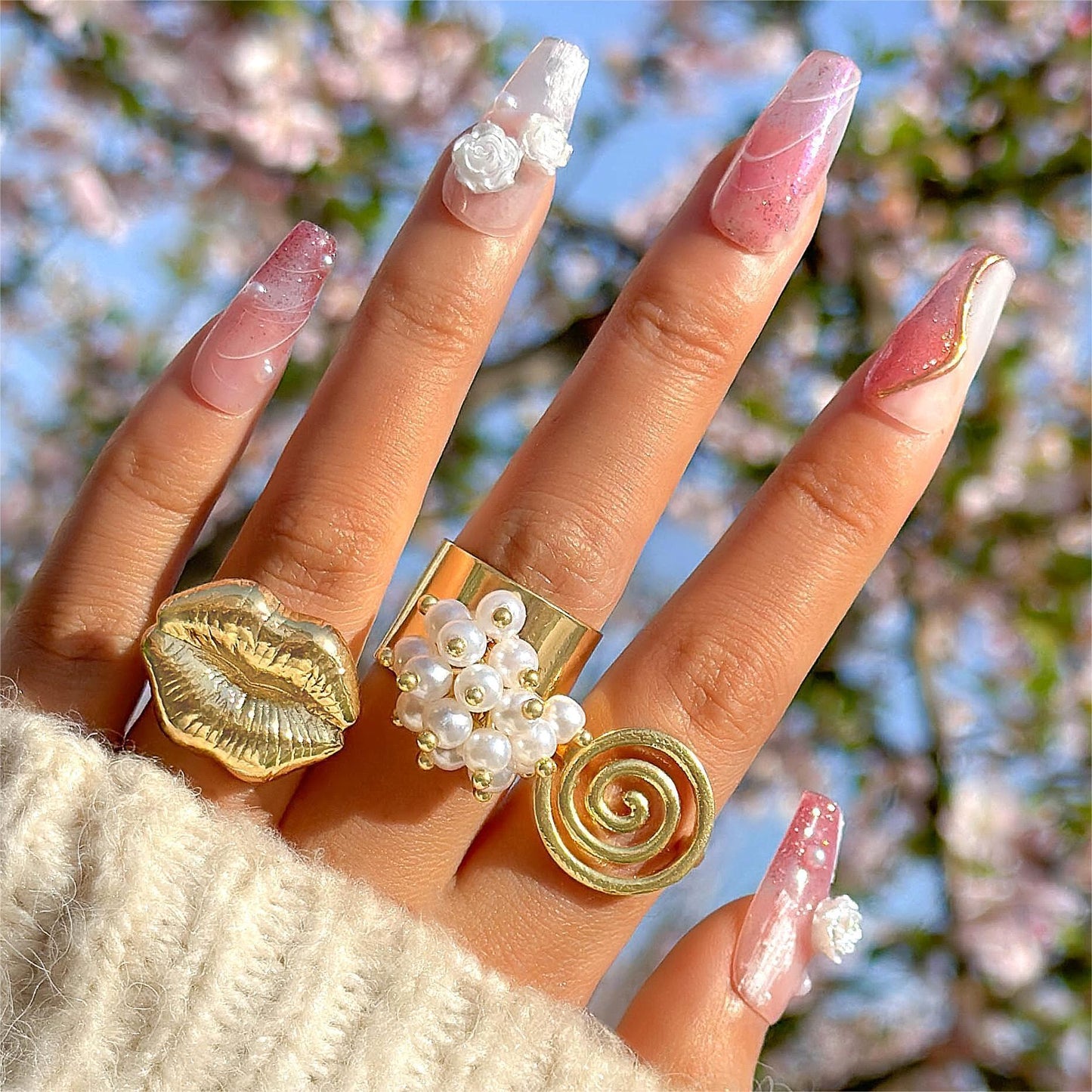Mystic Handmade Ring / Ring Set | Comes with a Free Jewelry Gift Box
