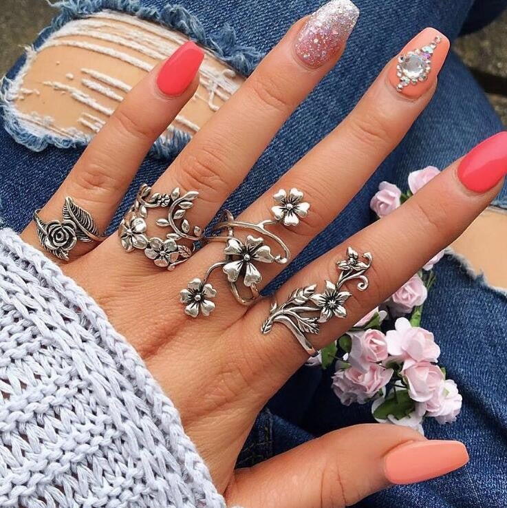 Mystic Handmade Ring / Ring Set | Comes with a Free Jewelry Gift Box