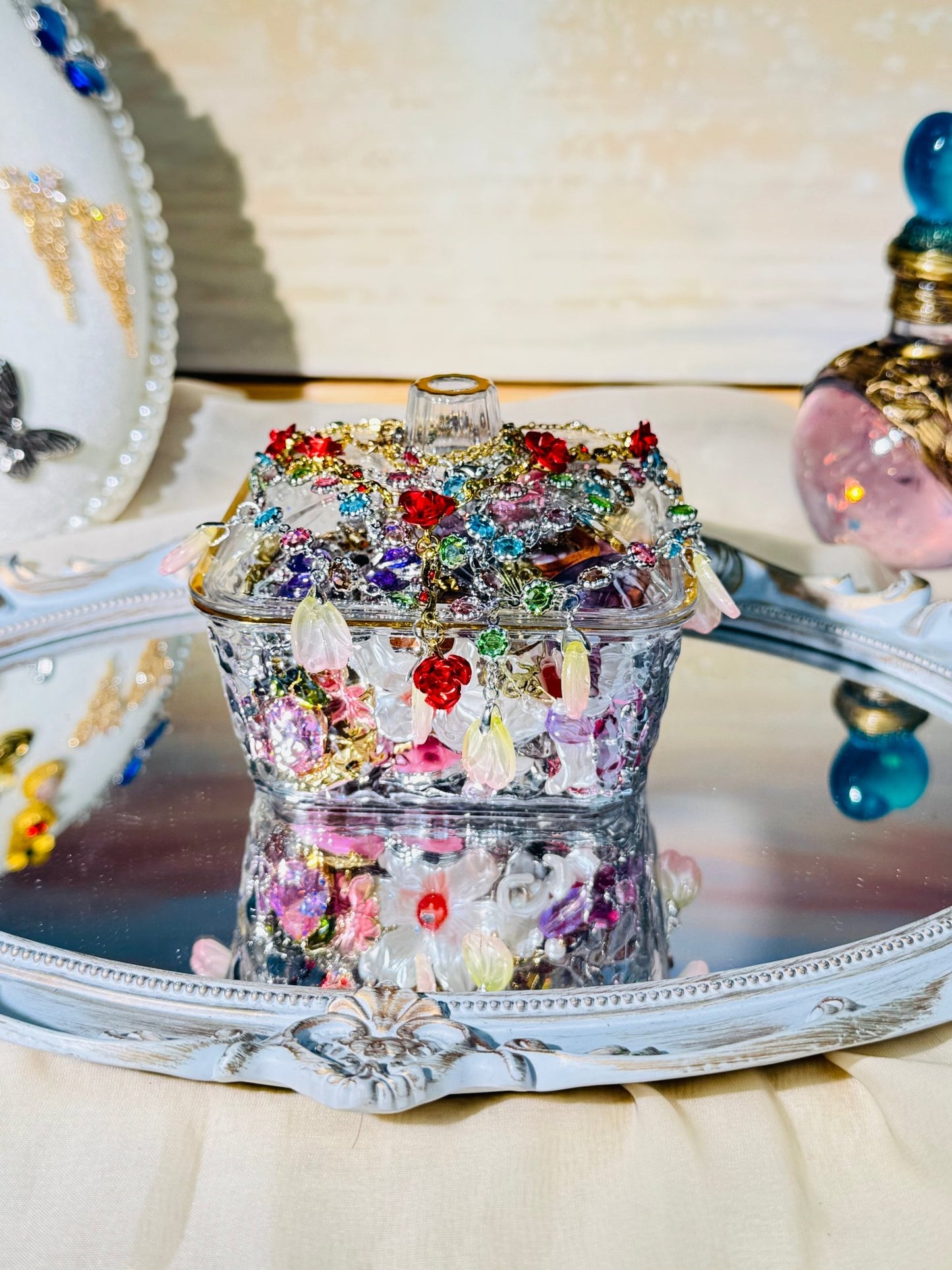 Pot à bijoux mystère sur le thème des princesses de contes de fées (moyen) 258225