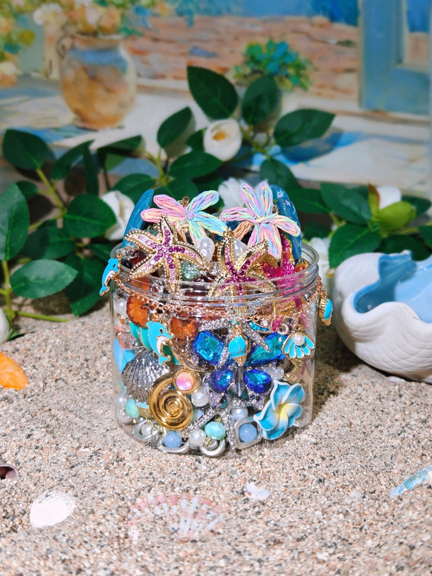 Bocal de bijoux mystère | Thème Guérison Océan 2582813