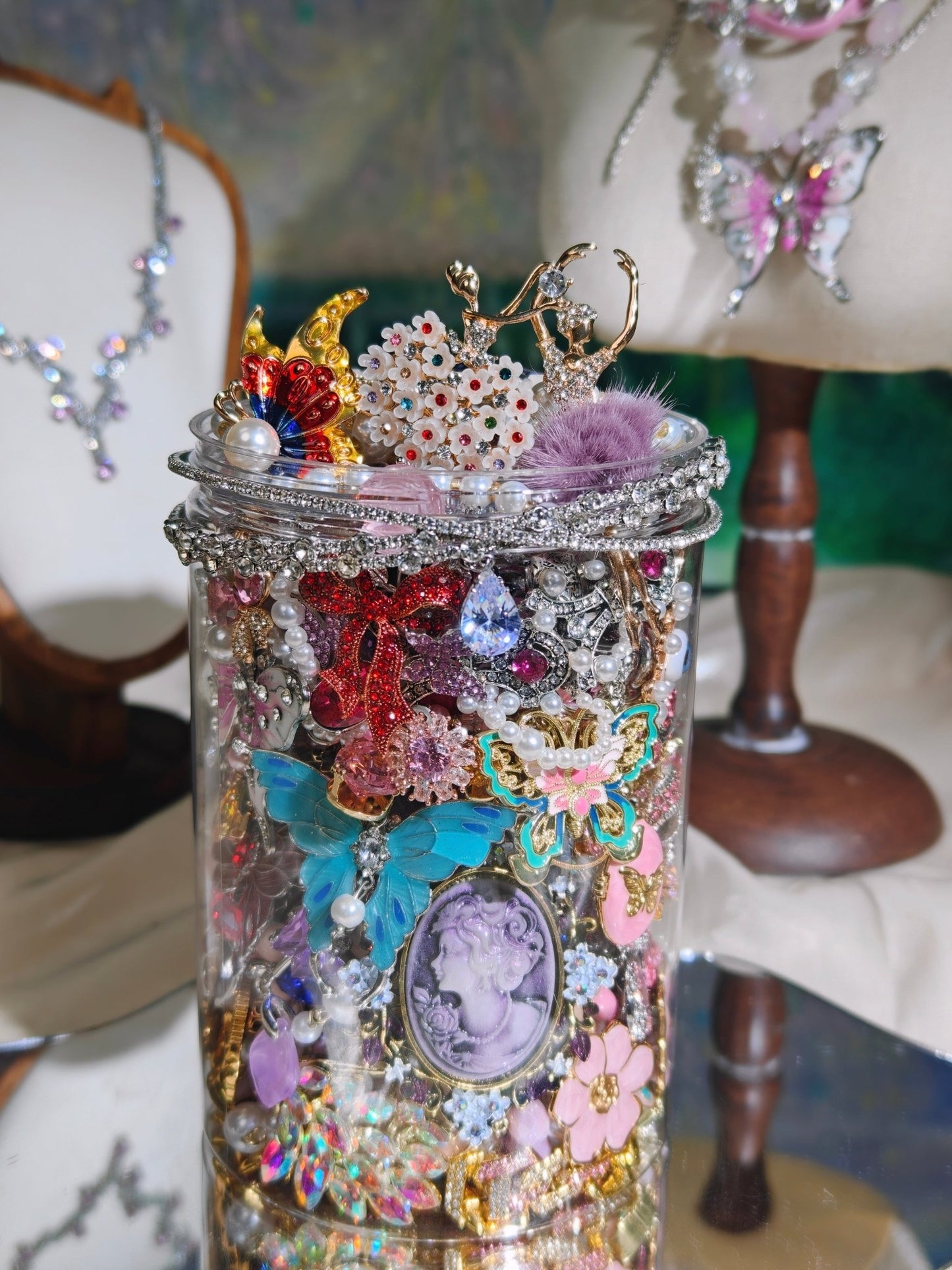 Bocal de bijoux mystère | Thème Reine de la fête 2590522