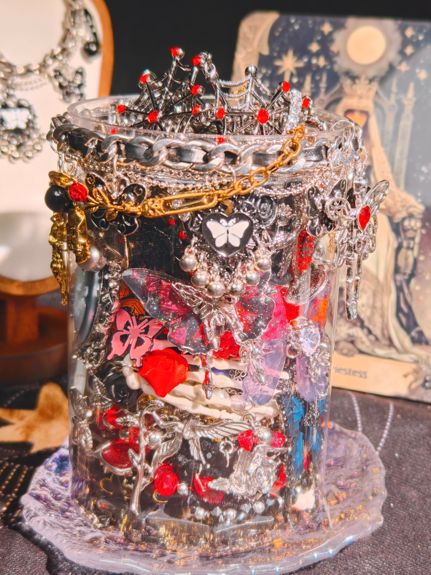 Bocal de bijoux mystère | Thème Sorcière Sombre 259054