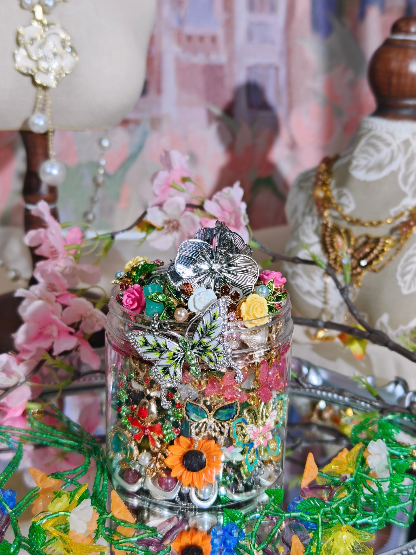 Forest Magic themed | Mystery Jewelry Jar 259066