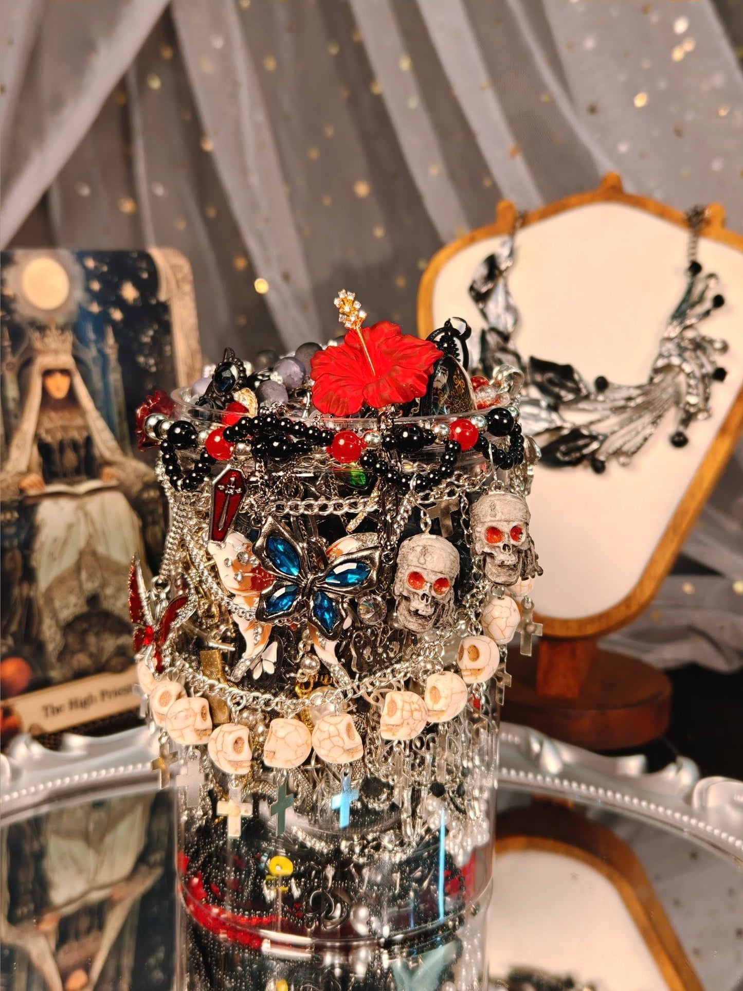 Bocal de bijoux mystère | Thème Sorcière Sombre 259132