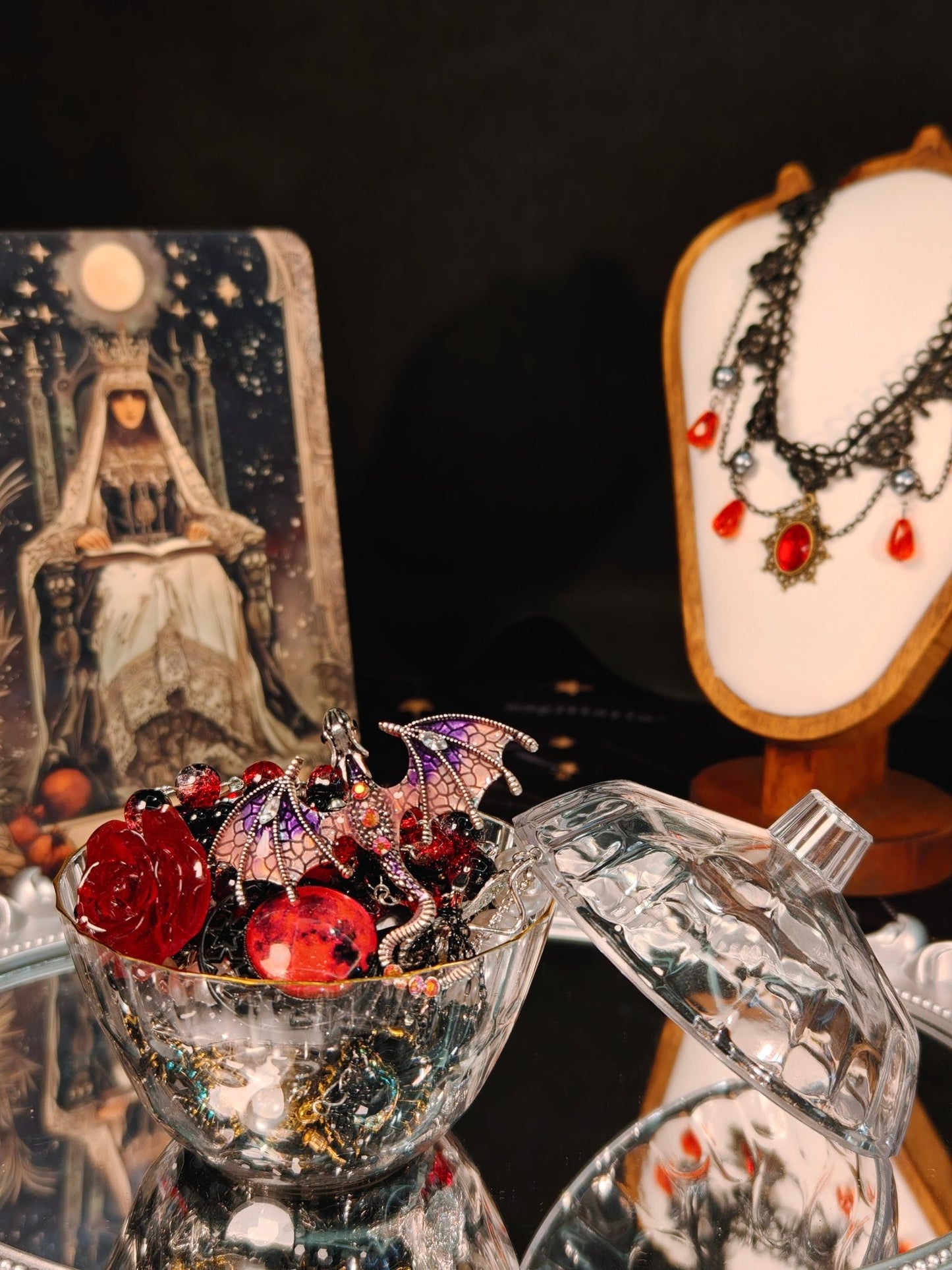 Bocal de bijoux mystère | Thème Sorcière Sombre 259139