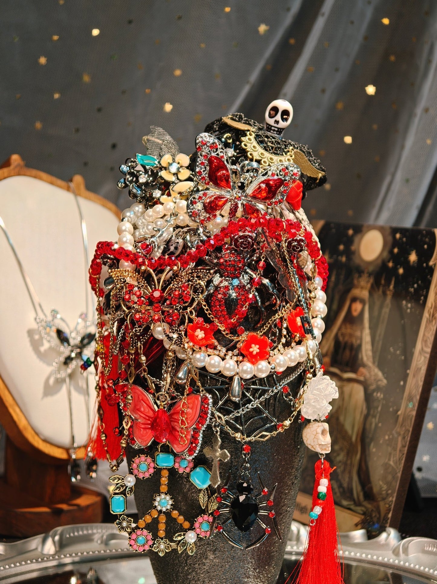 Bocal de bijoux mystère | Thème Sorcière Sombre 259135