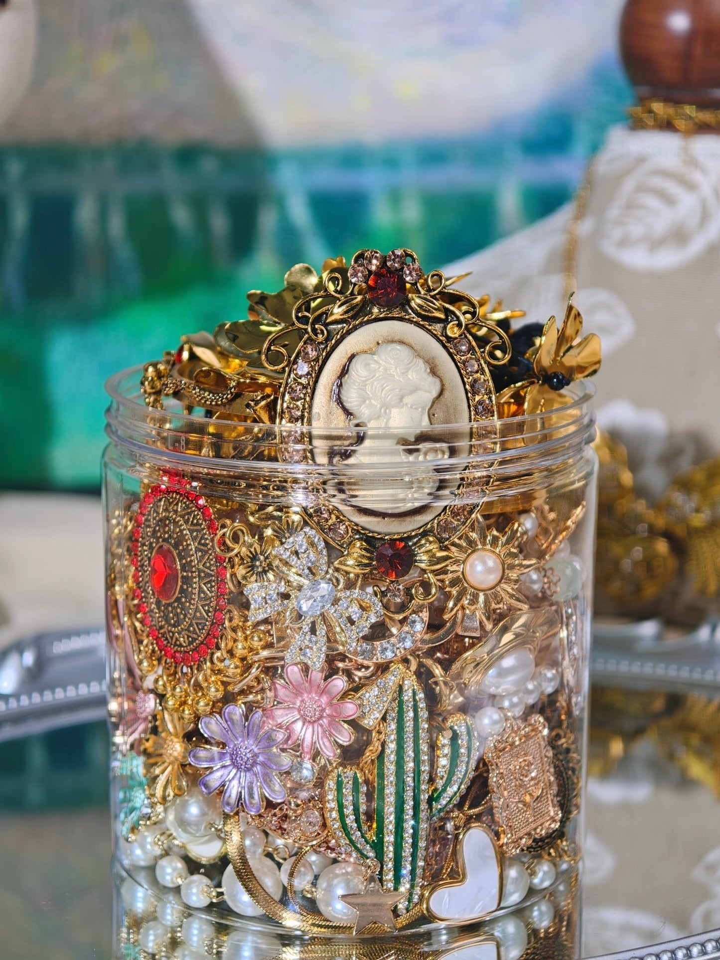 Bocal de bijoux mystère | Thème Princesse de Conte de Fées 2591317