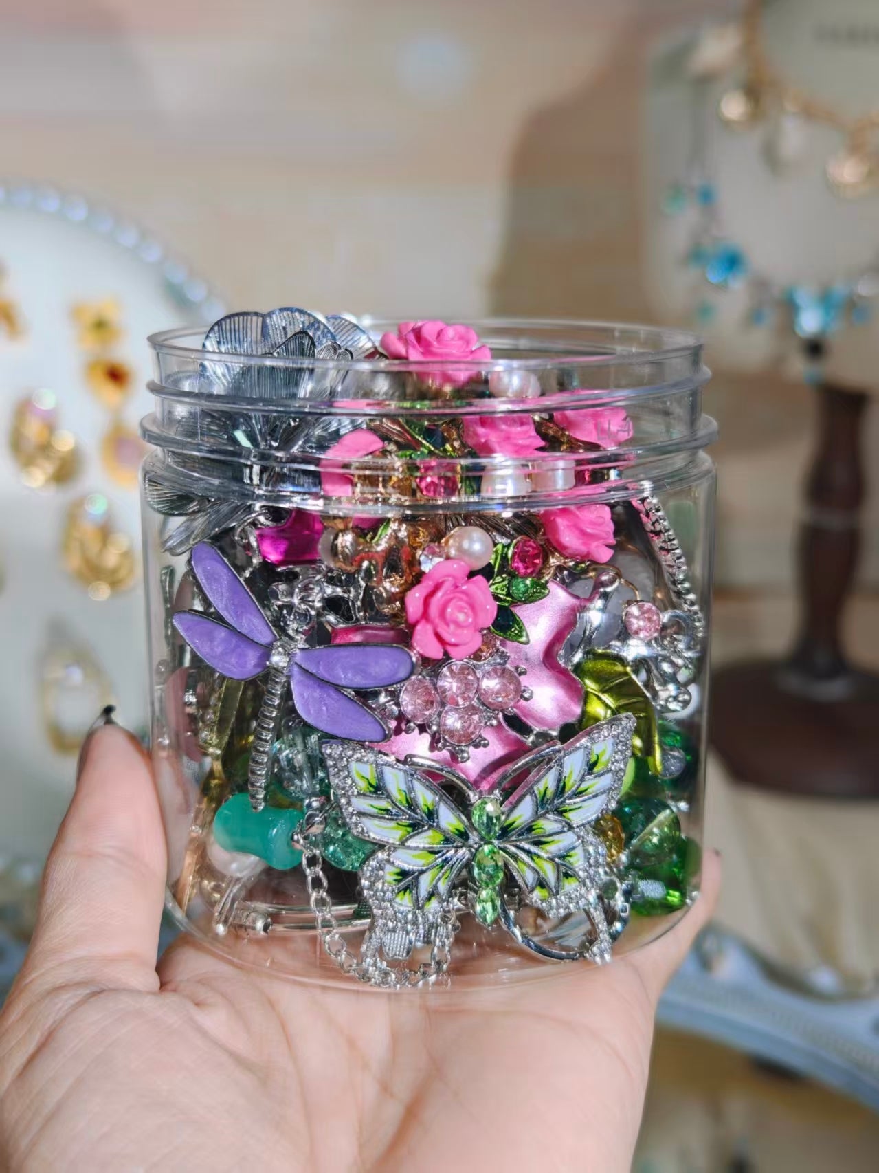 Forest Magic themed | Mystery Jewelry Jar 25920