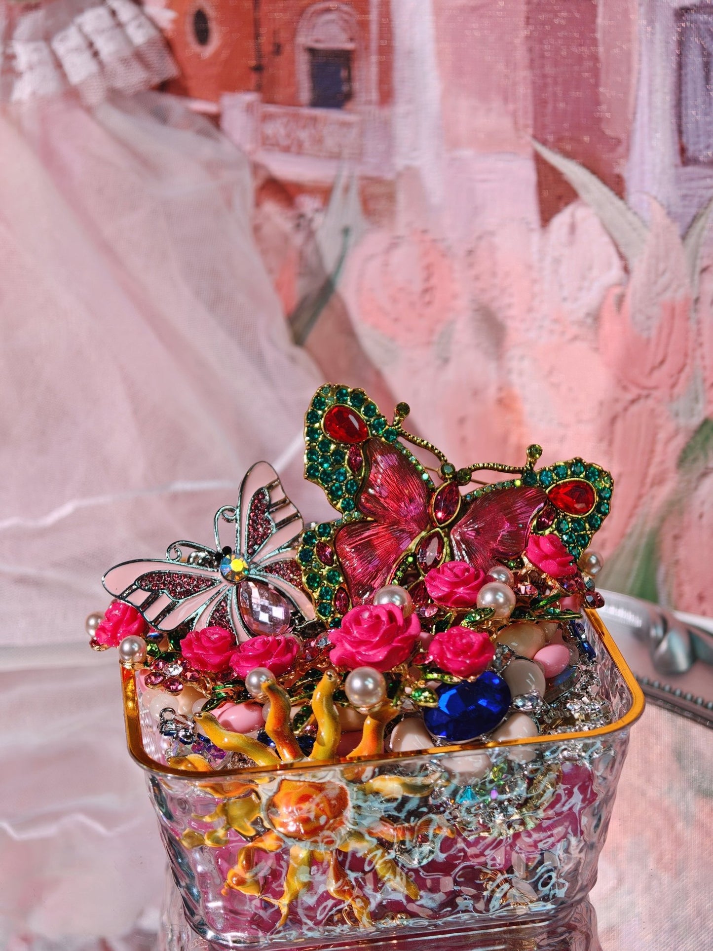 Bocal de bijoux mystère | Thème Reine de la fête 25917