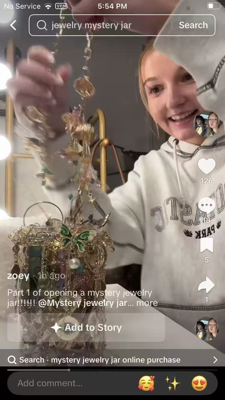 Bocal de bijoux mystère | Thème Reine de la fête 25919