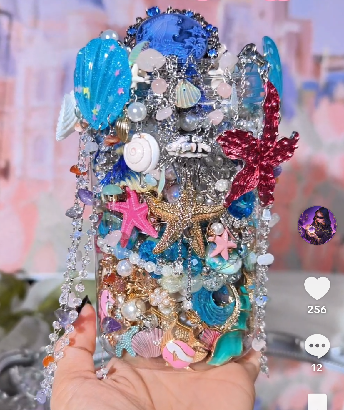 Bocal de bijoux mystère | Thème Guérison Océan 259064
