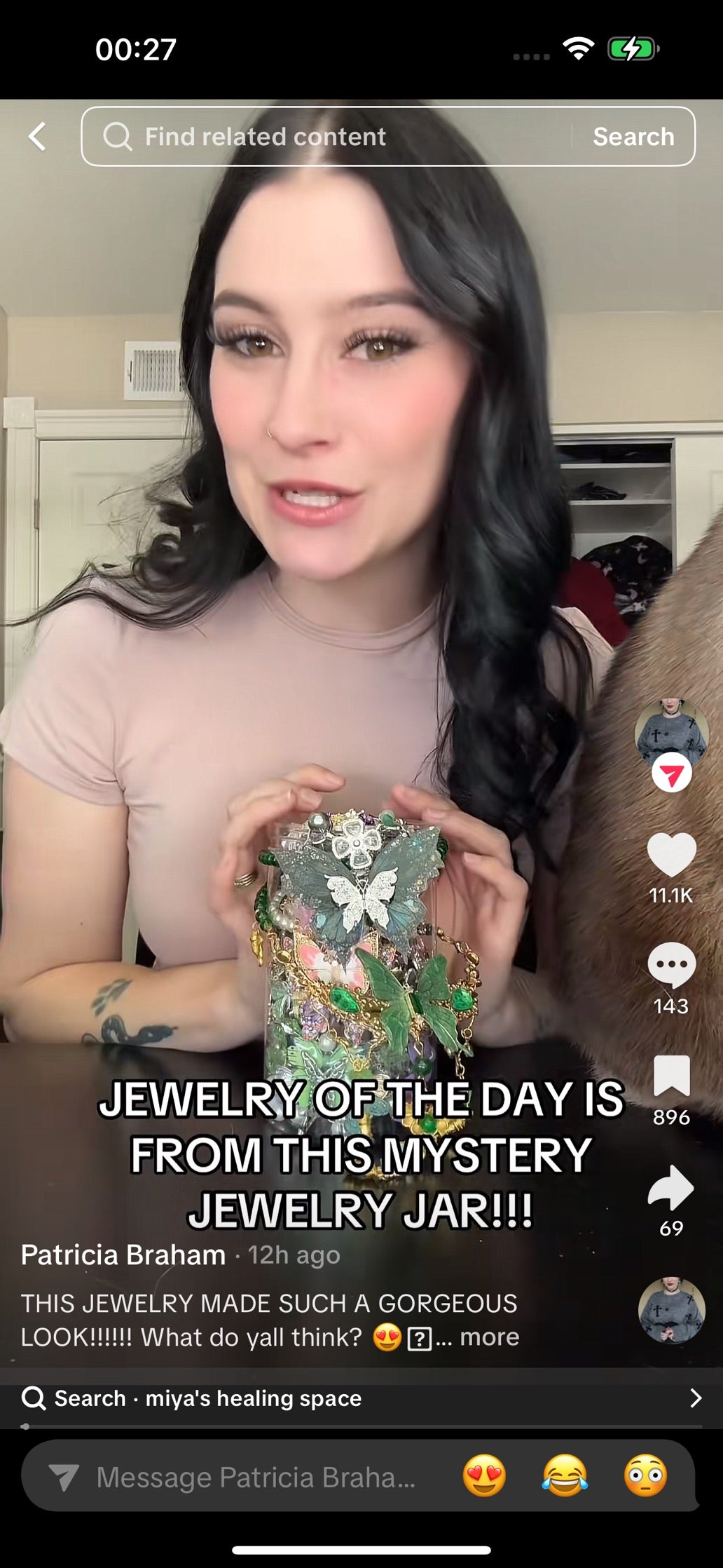 (Patricia Braham Similar Style) | Mystery Jewelry Jar (45pieces)