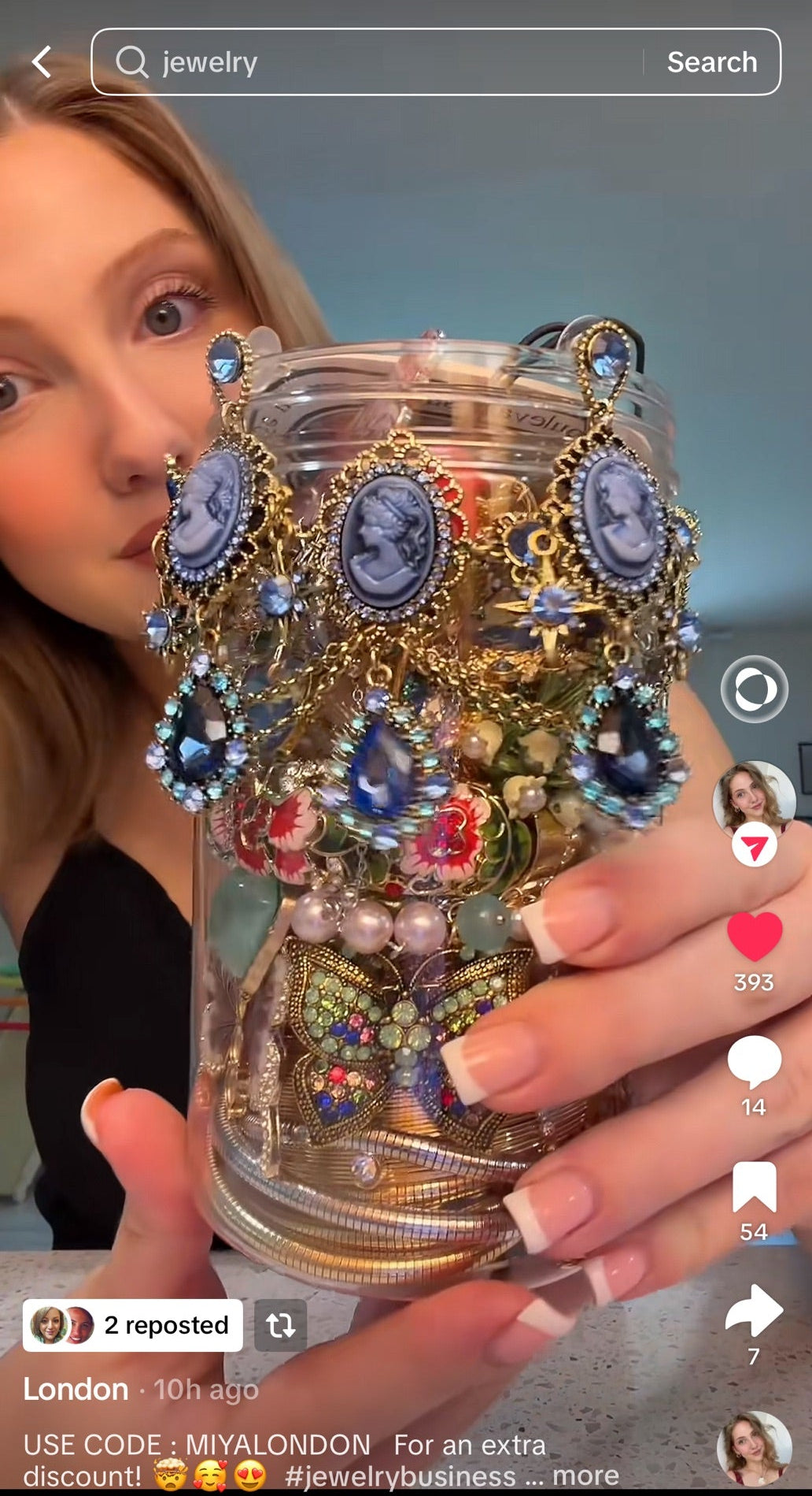 LONDON-Similar Style | Mystery Jewelry Jar 260515