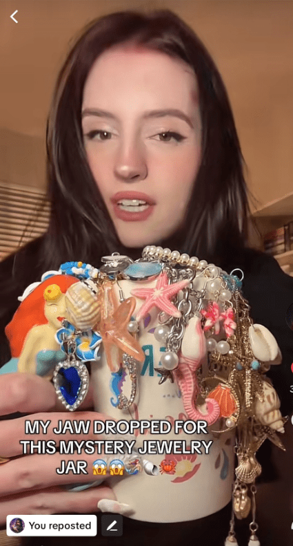 Bocal de bijoux mystère | Thème Guérison Océan 259064