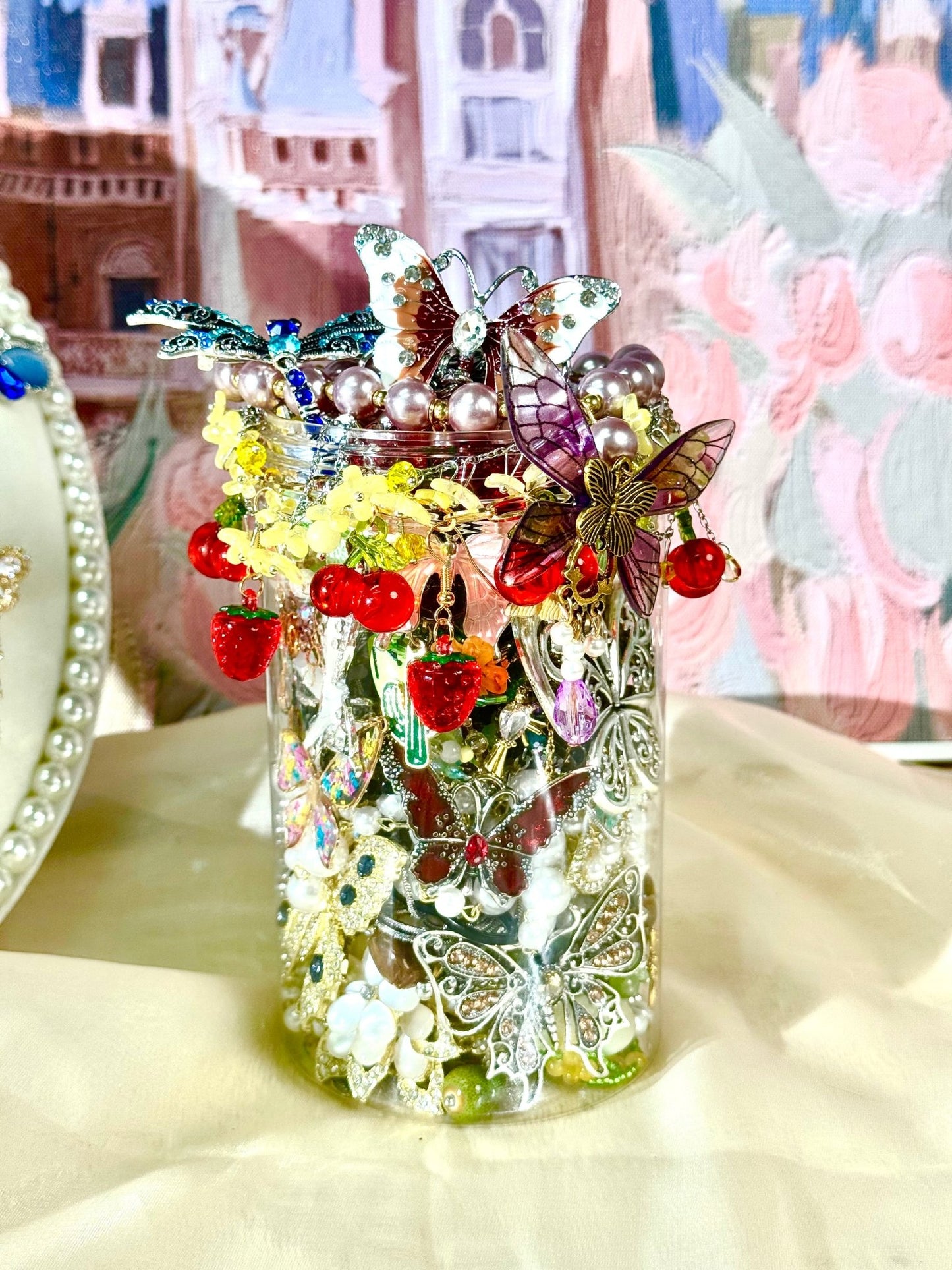 Garden of Butterflies themed | Mystery Jewelry Jar (Large)2581915