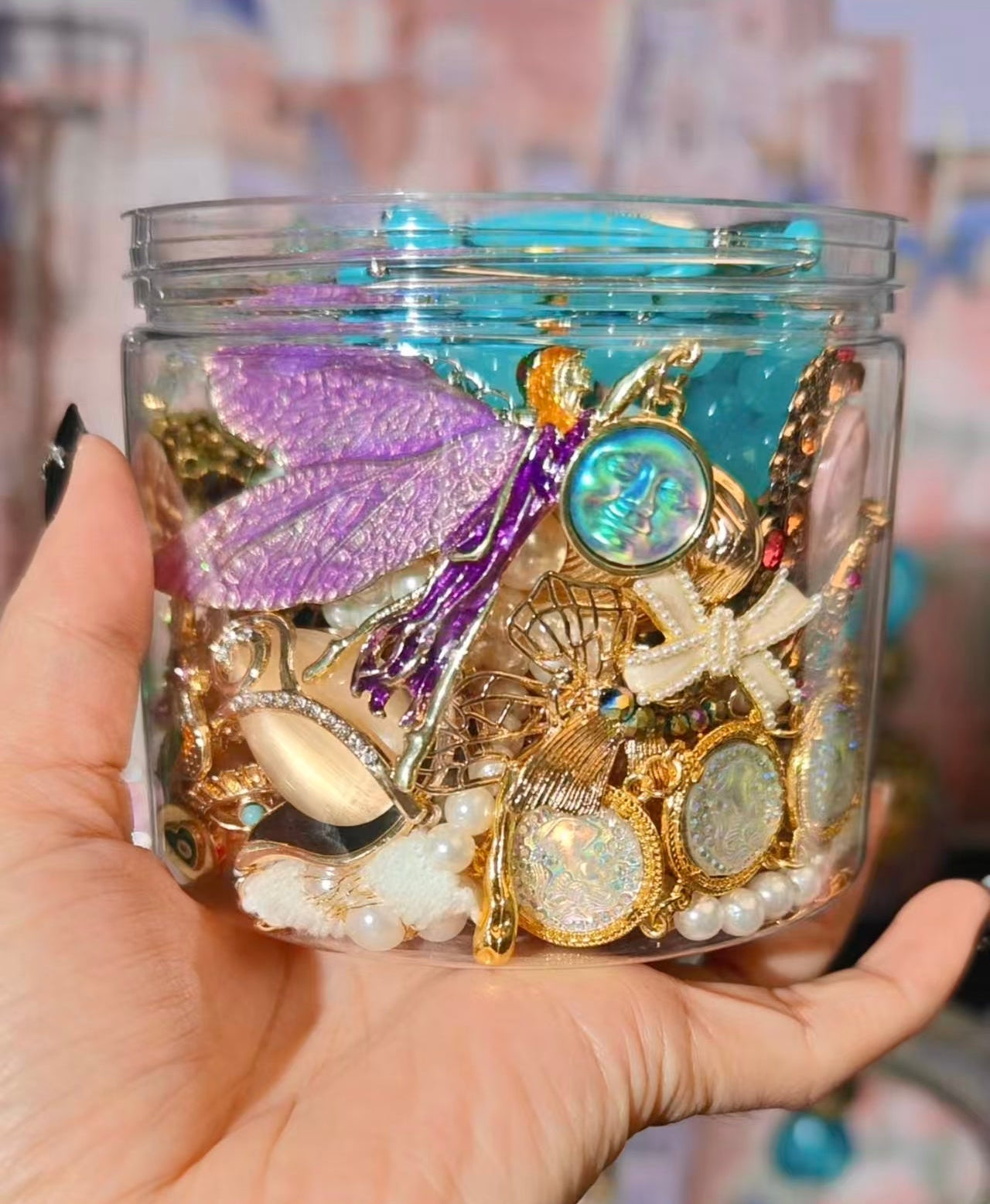 Vintage themed | Mystery Jewelry Jar 511193