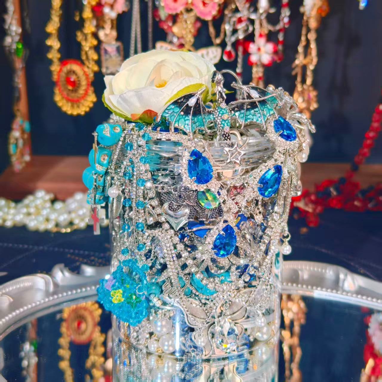 Party Queen themed | Mystery Jewelry Jar 2904