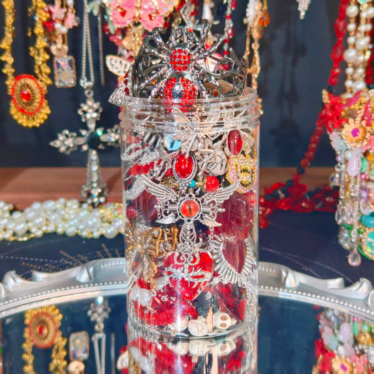 Bocal de bijoux mystère | Thème Guérison Océan 259064