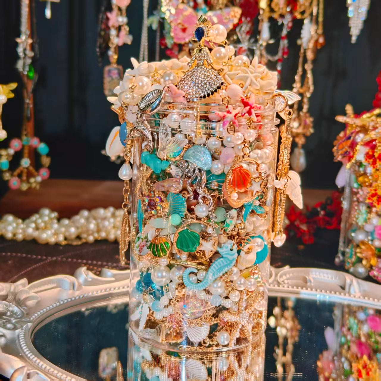 Ocean Healing themed | Mystery Jewelry Jar 2911