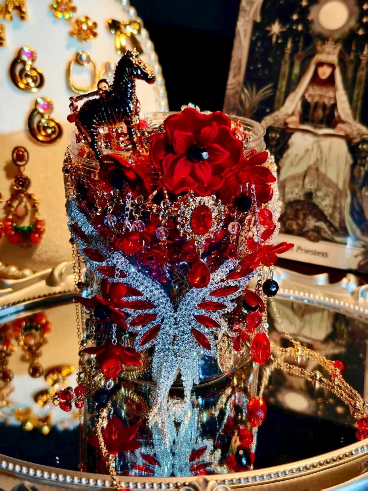 Bocal de bijoux mystère | Thème Sorcière Sombre 259123