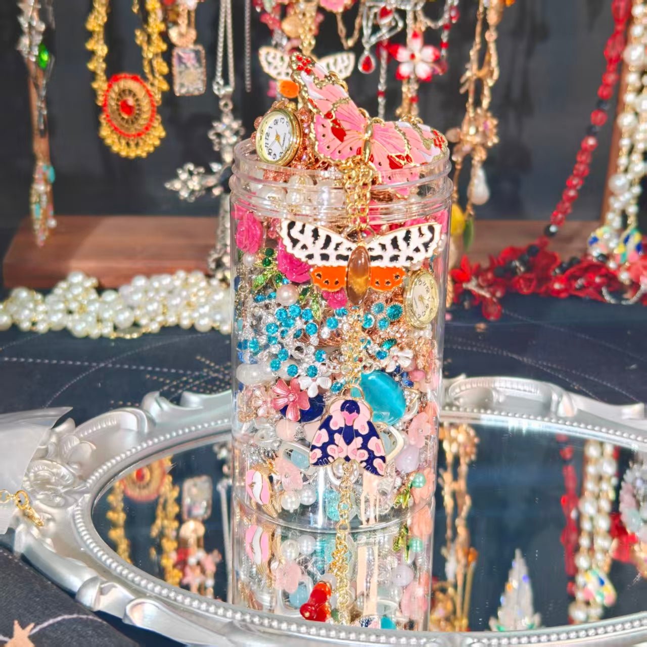 Bocal de bijoux mystère | Thème Guérison Océan 259064