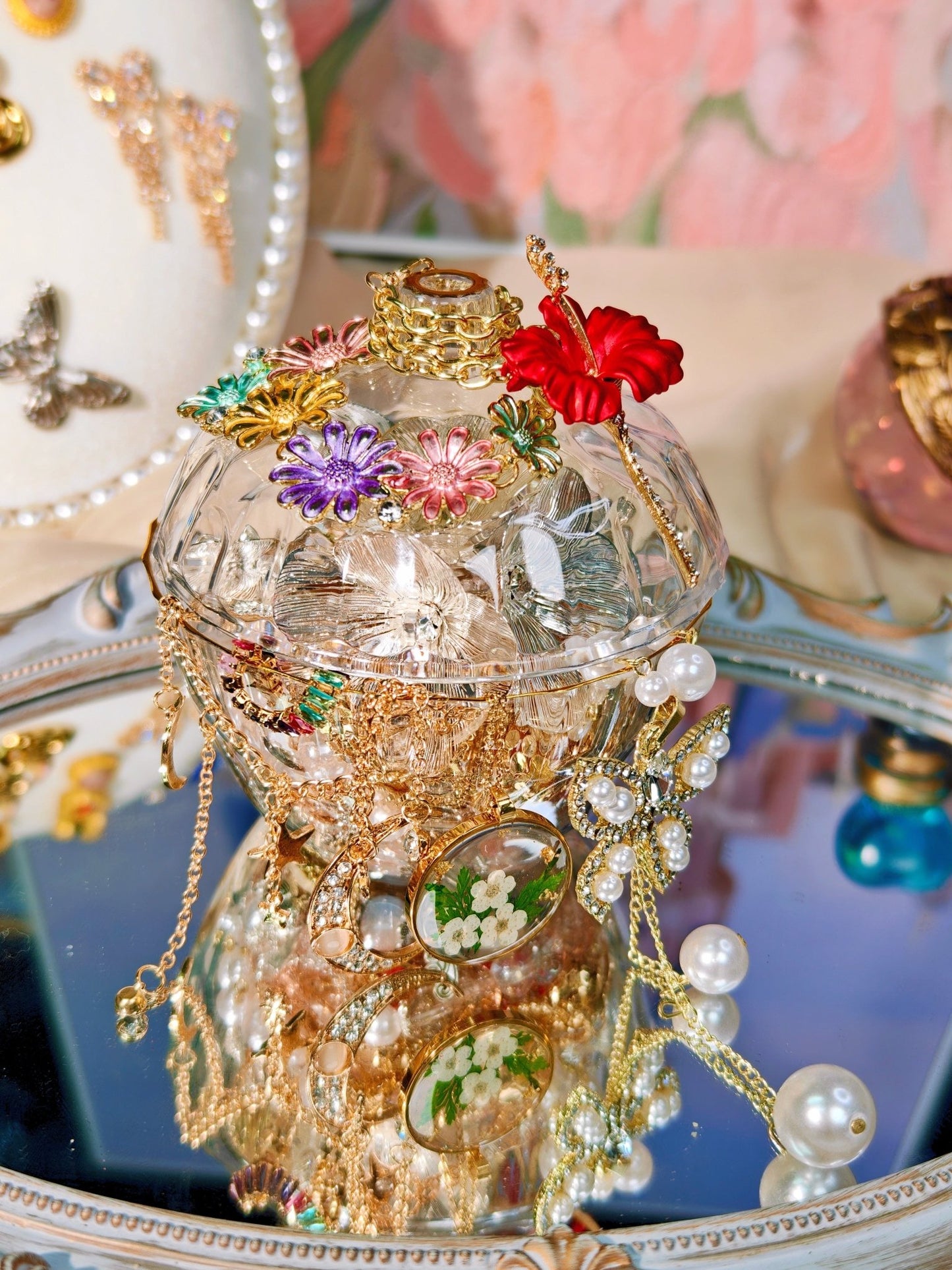 Thème « Fête Reine » | Pot à bijoux mystère (moyen) 2582217
