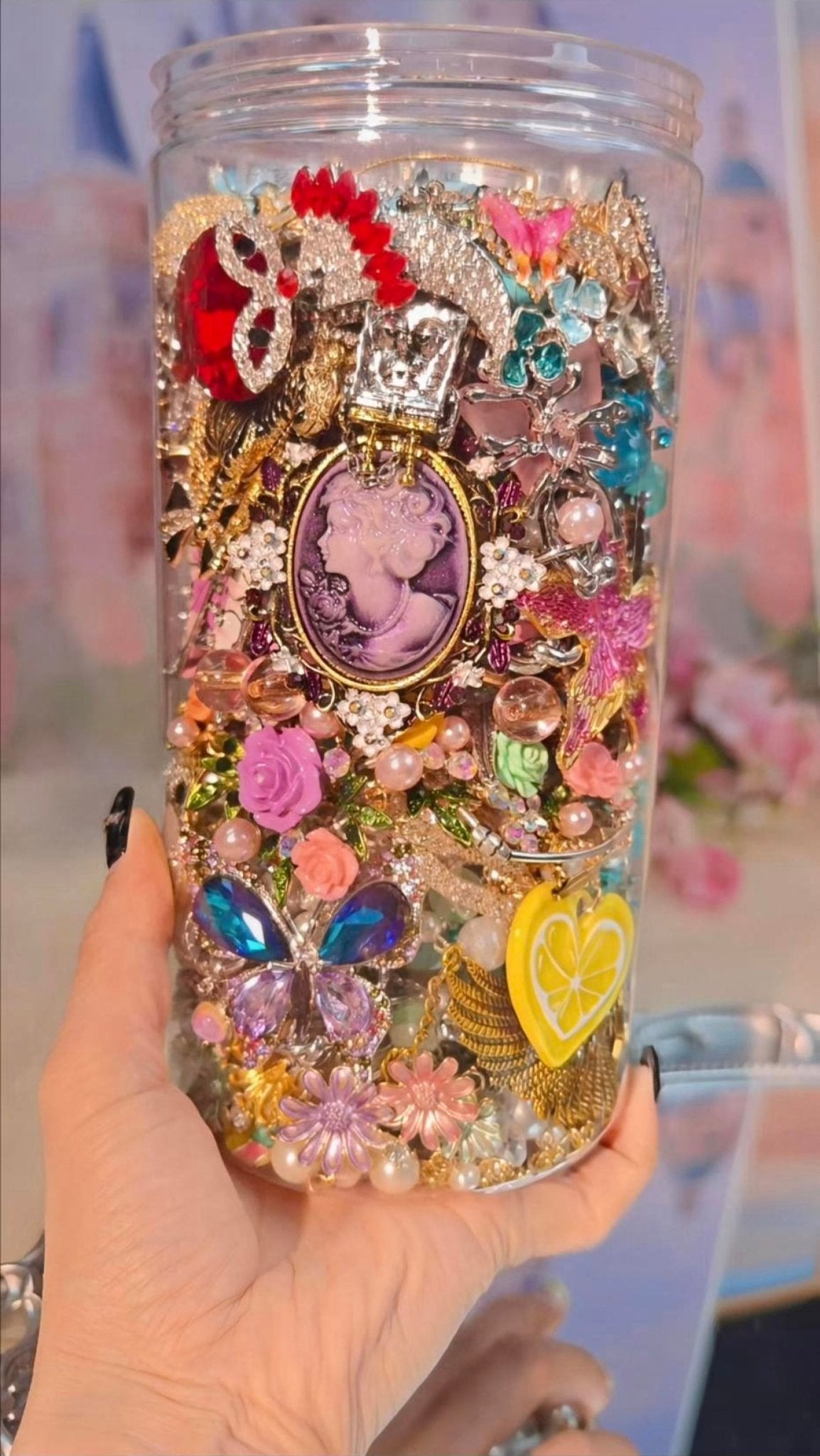 Bocal de bijoux mystère | Thème Princesse de Conte de Fées 259306