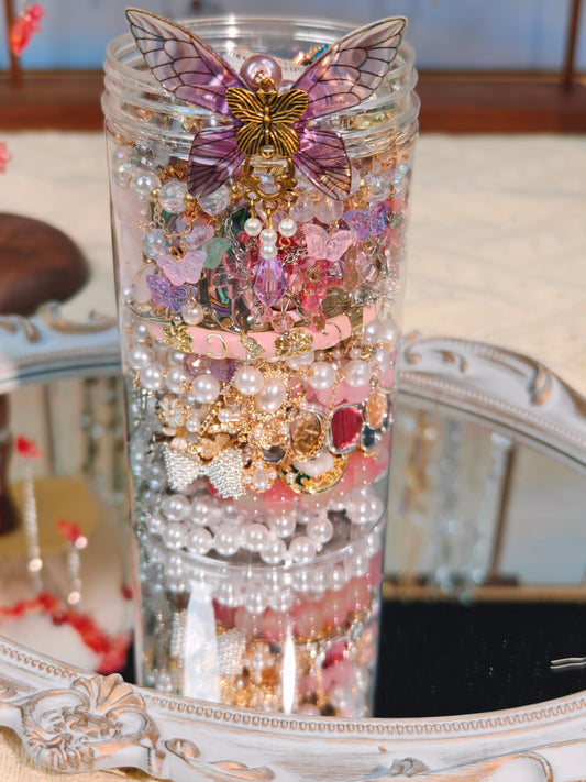 Custom Party Queen Themed Mystery Jewelry Jar new