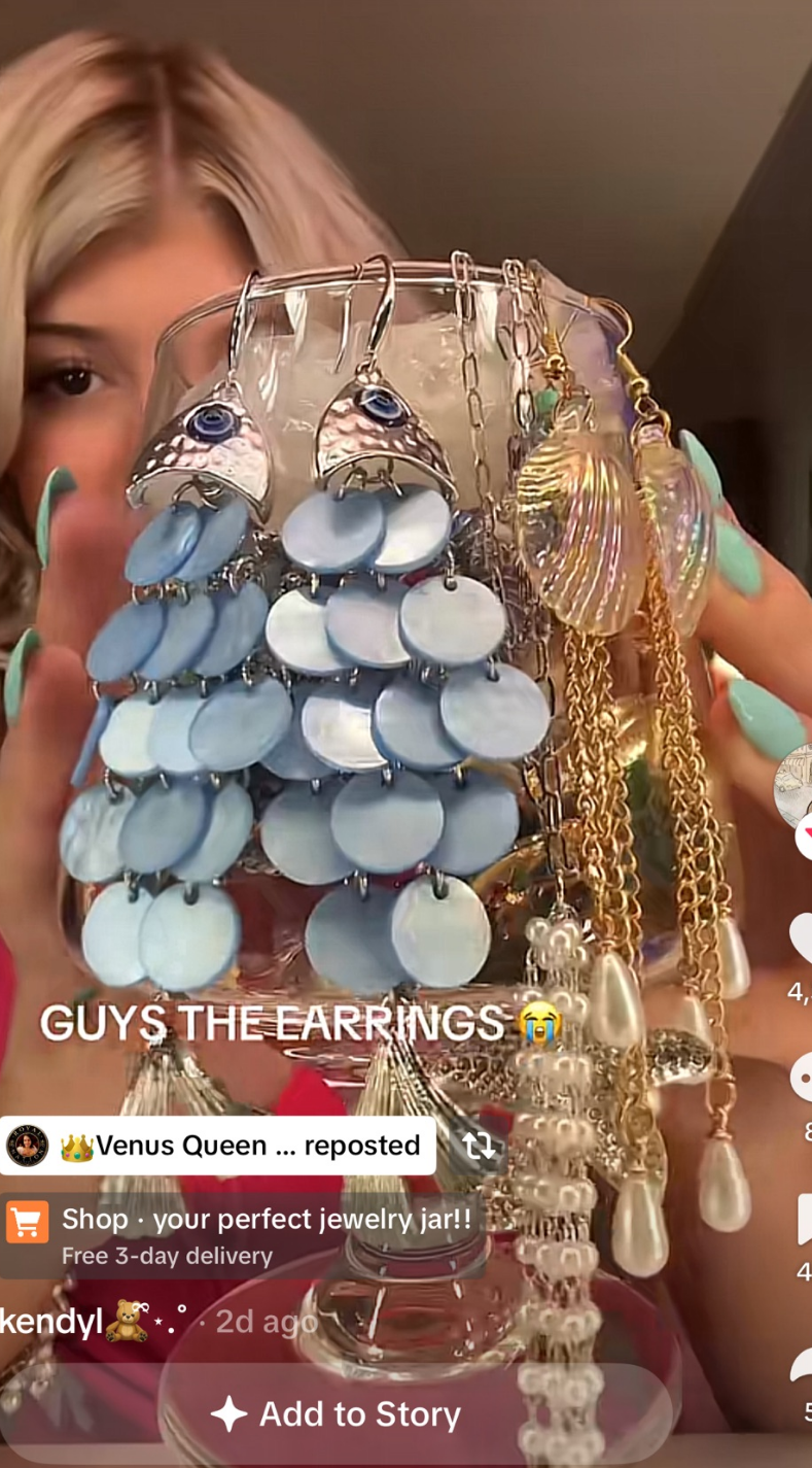 KENDYL -Similar Style | Summer Mystery Jewelry Jar 260815