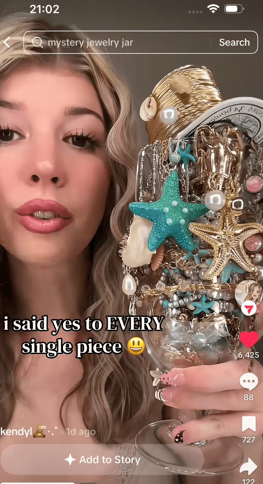 Creator similar style丨Mermaid Jewelry Jar(35pc) 261019