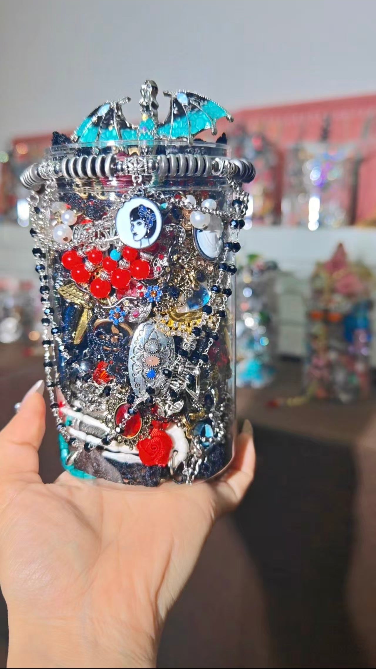 Dark Witch themed | Mystery Jewelry Jar 251142