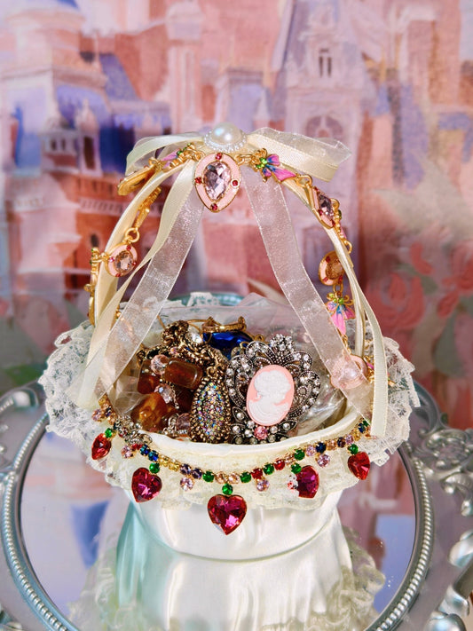 Heart Jewel Basket | Mystery Jewelry Jar 268202