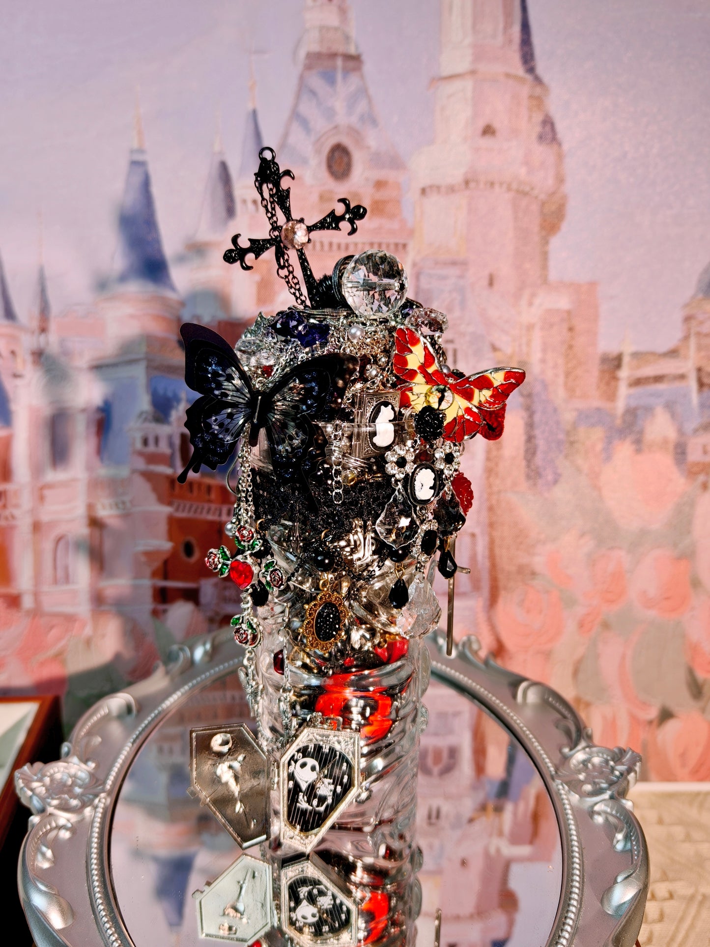 Midnight Gothic Butterfly | Mystery Jewelry Jar 268252
