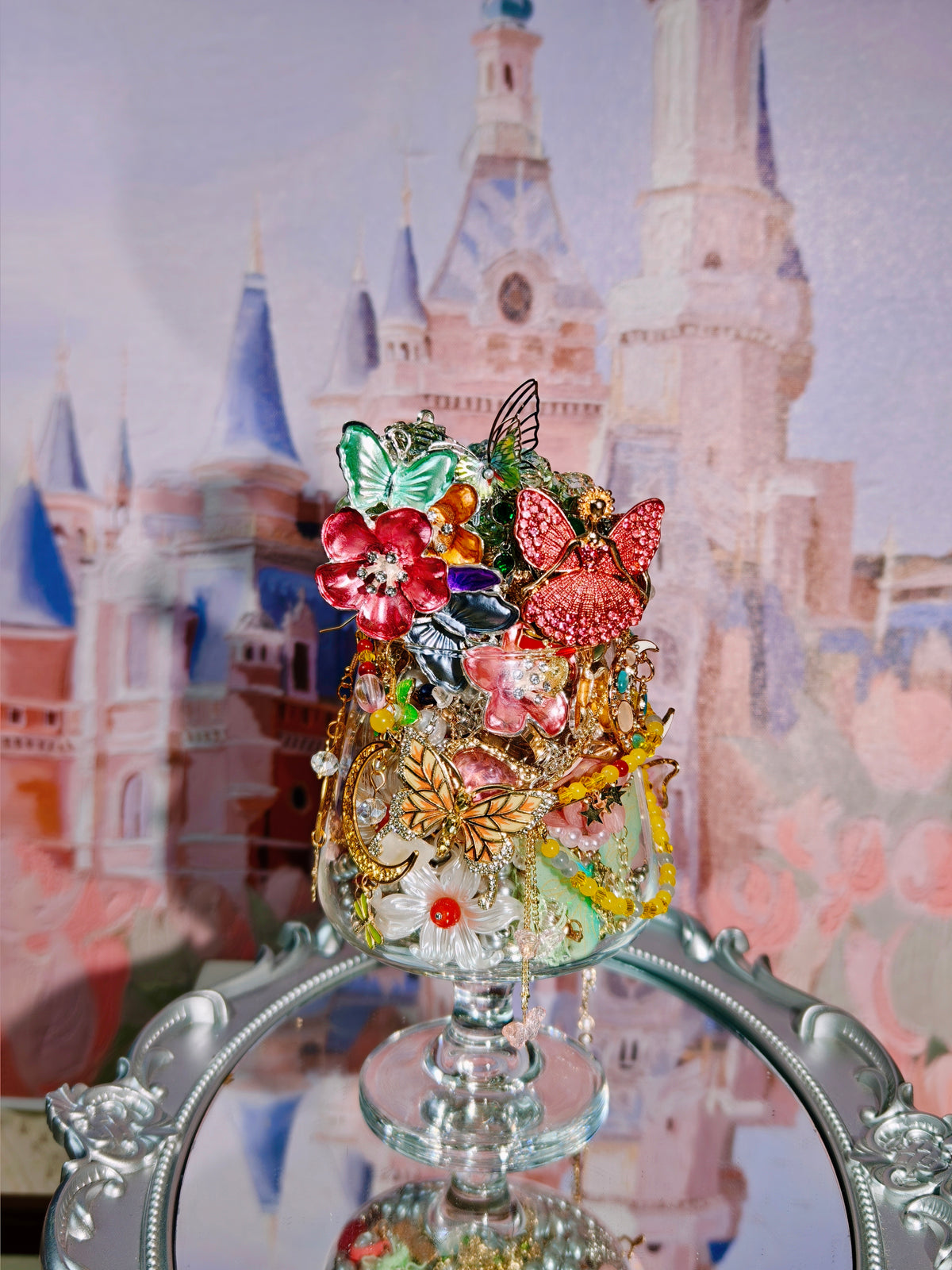 Butterfly Blossom Garden | Mystery Jewelry Jar 68265(45 pcs)