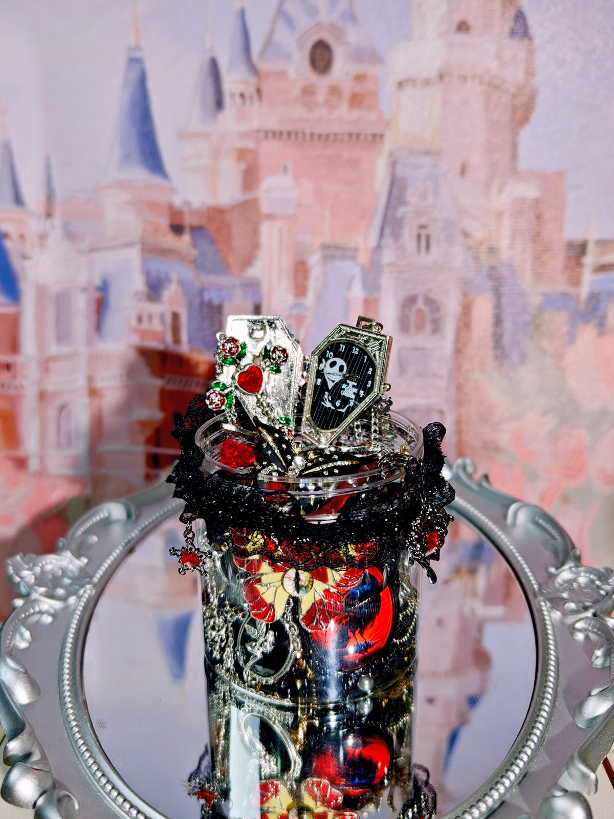 Crimson Coffin Butterfly | Mystery Jewelry Jar 68266(35 pcs)