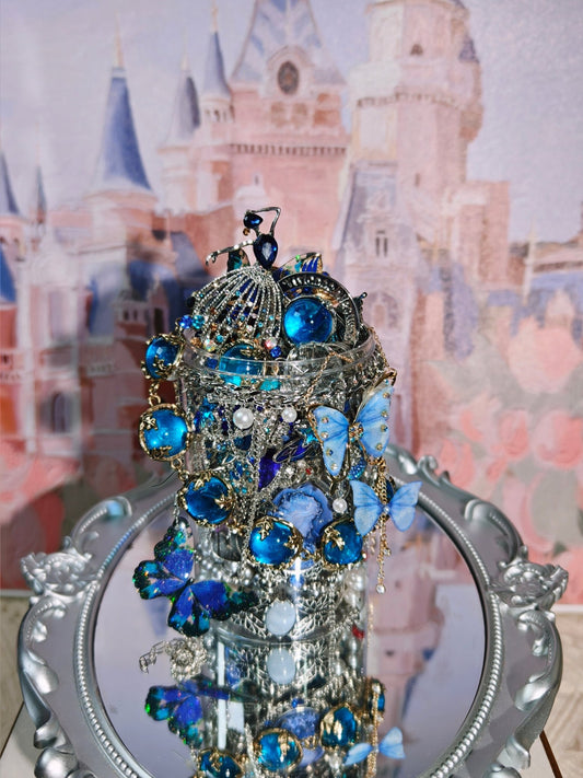 Azure Cameo Dream | Mystery Jewelry Jar 68263(45 pcs)