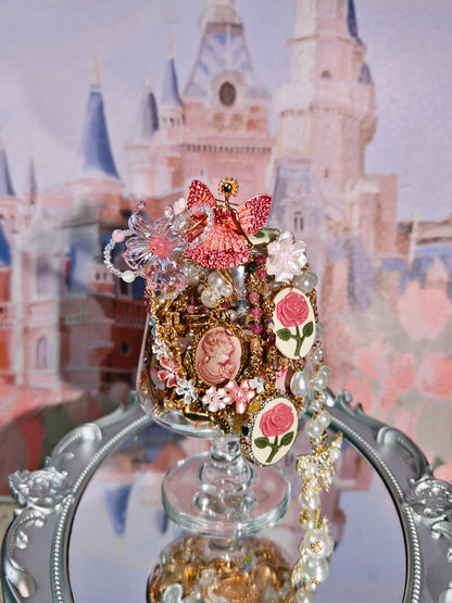 Blush Rose Cameo | Mystery Jewelry Jar 68264(45 pcs)