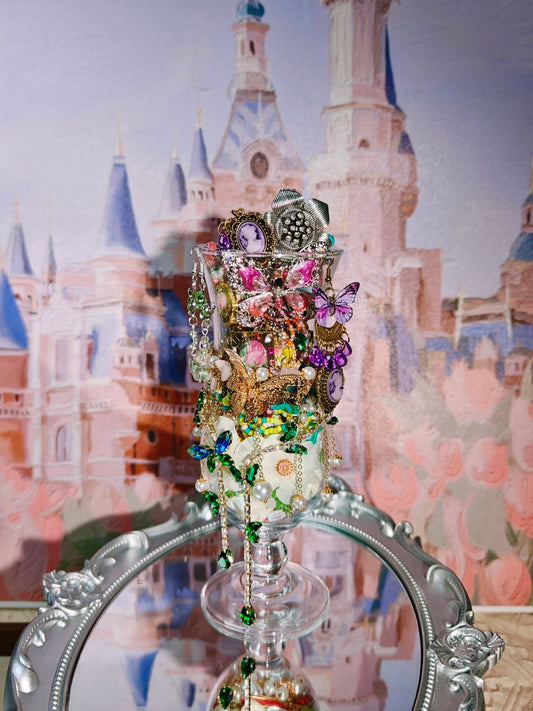 Vintage Butterfly Garden | Mystery Jewelry Jar 68272(35 pcs)