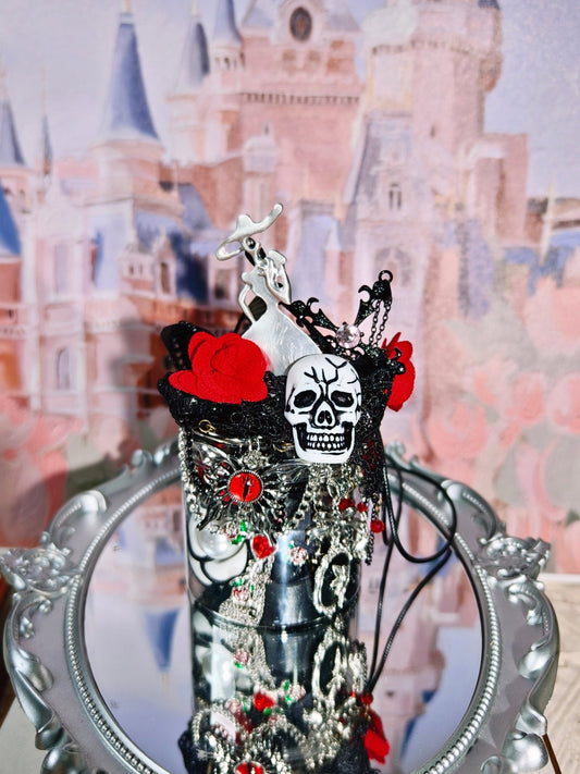 Crimson Mourning Rose | Mystery Jewelry Jar 68273(30 pcs)