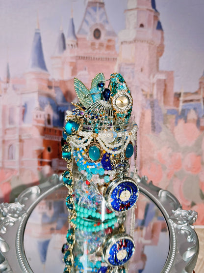 Secrets of the Turquoise Clock | Mystery Jewelry Jar 69024(45 pcs)