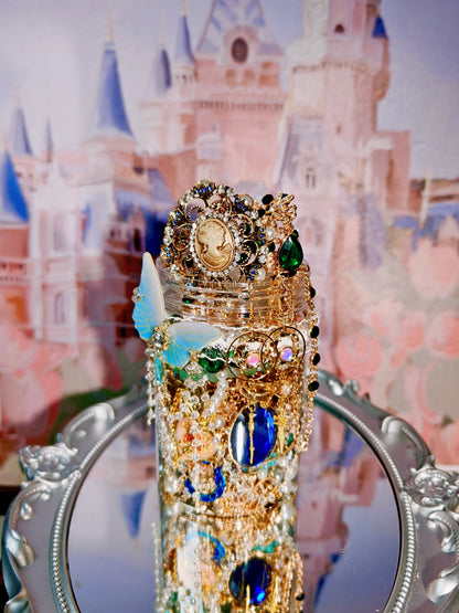 Whispers of the Blue Vault | Mystery Jewelry Jar 69042(45 pcs)