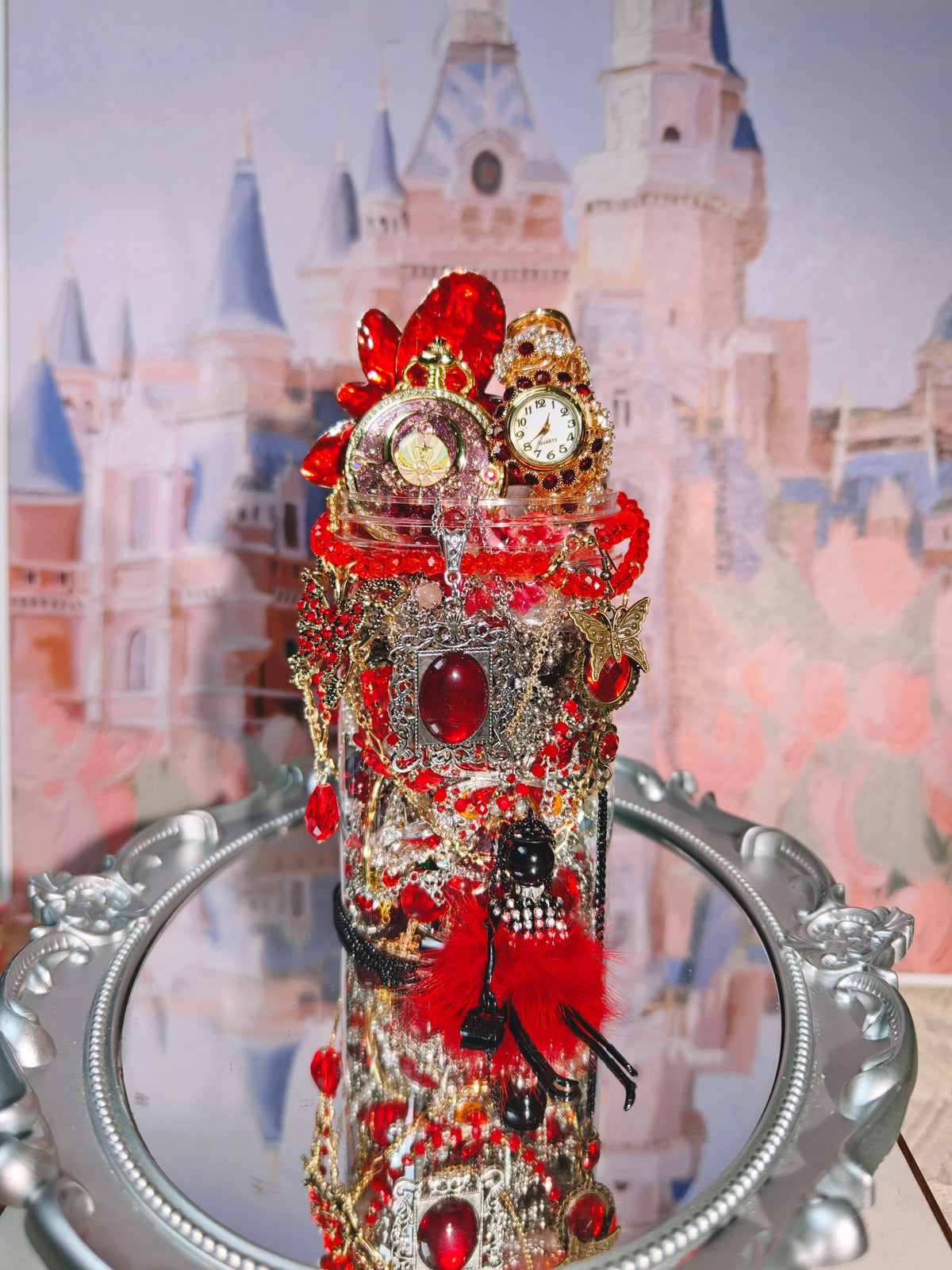 The Scarlet Timekeeper | Mystery Jewelry Jar 69044(45 pcs)