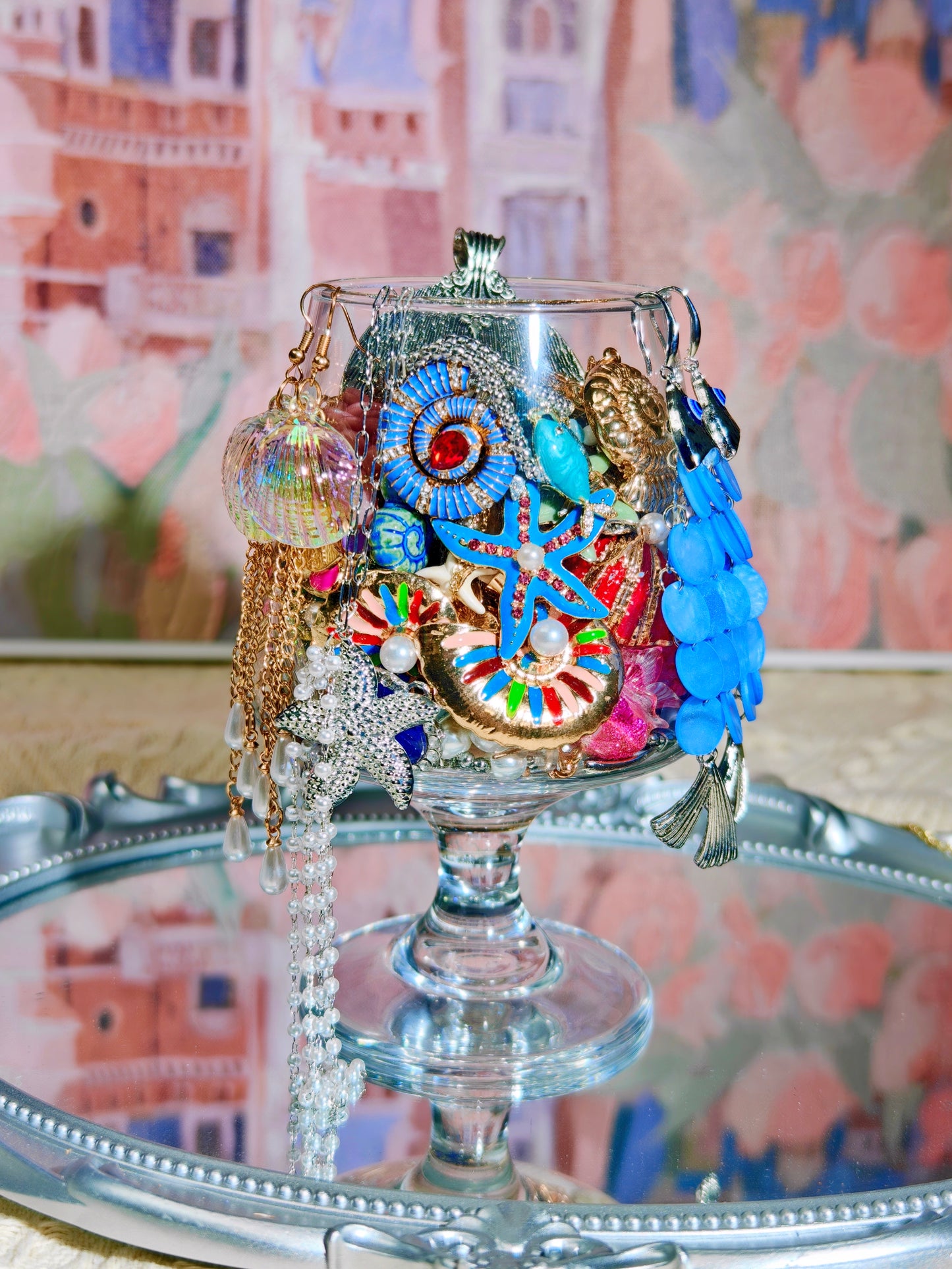 Summer-themed jewelry jar |  26061203  (39pcs)