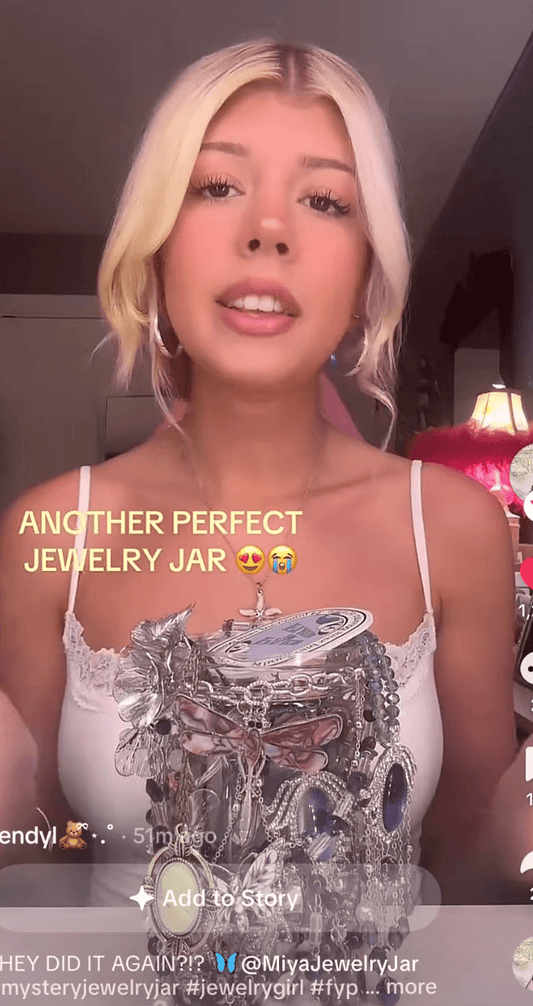 KENDYL -Similar Style | Purple Mystery Jewelry Jar 260702
