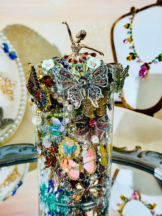 Garden of Butterflies themed | Mystery Jewelry Jar (Large）2581916