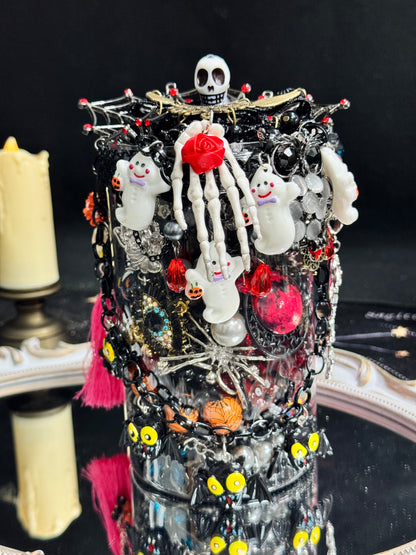 Custom Halloween Night Themed Mystery Jewelry Jar new