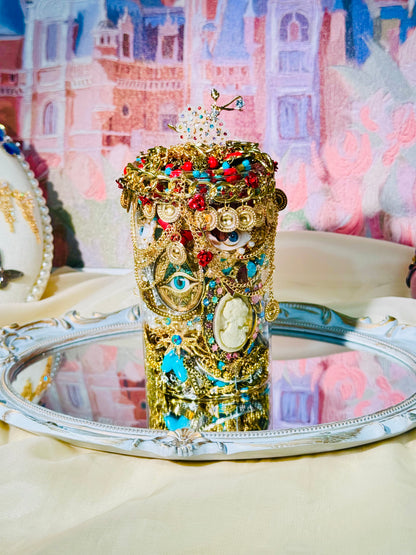 Custom Celestial Myth Themed Mystery Jewelry Jar new