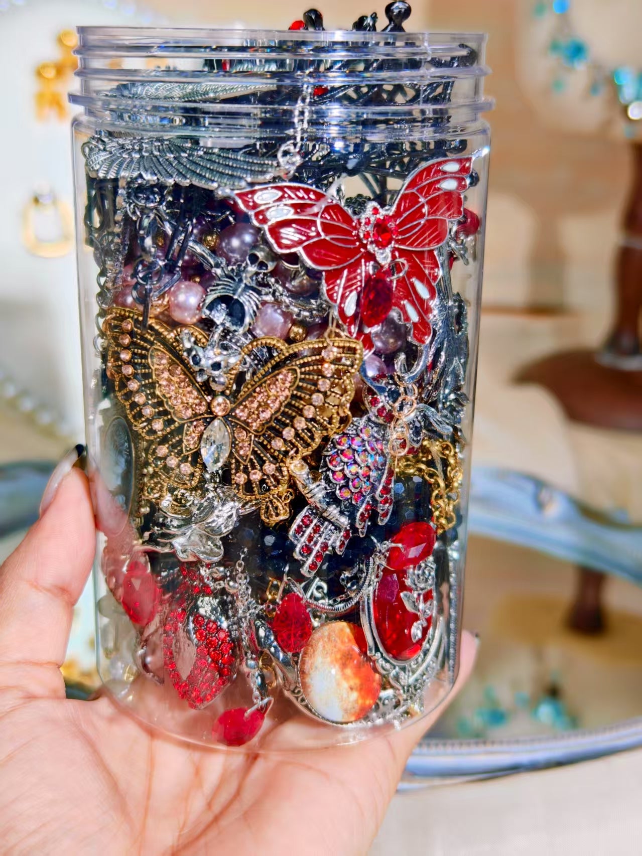 Dark Witch themed | Mystery Jewelry Jar 258284
